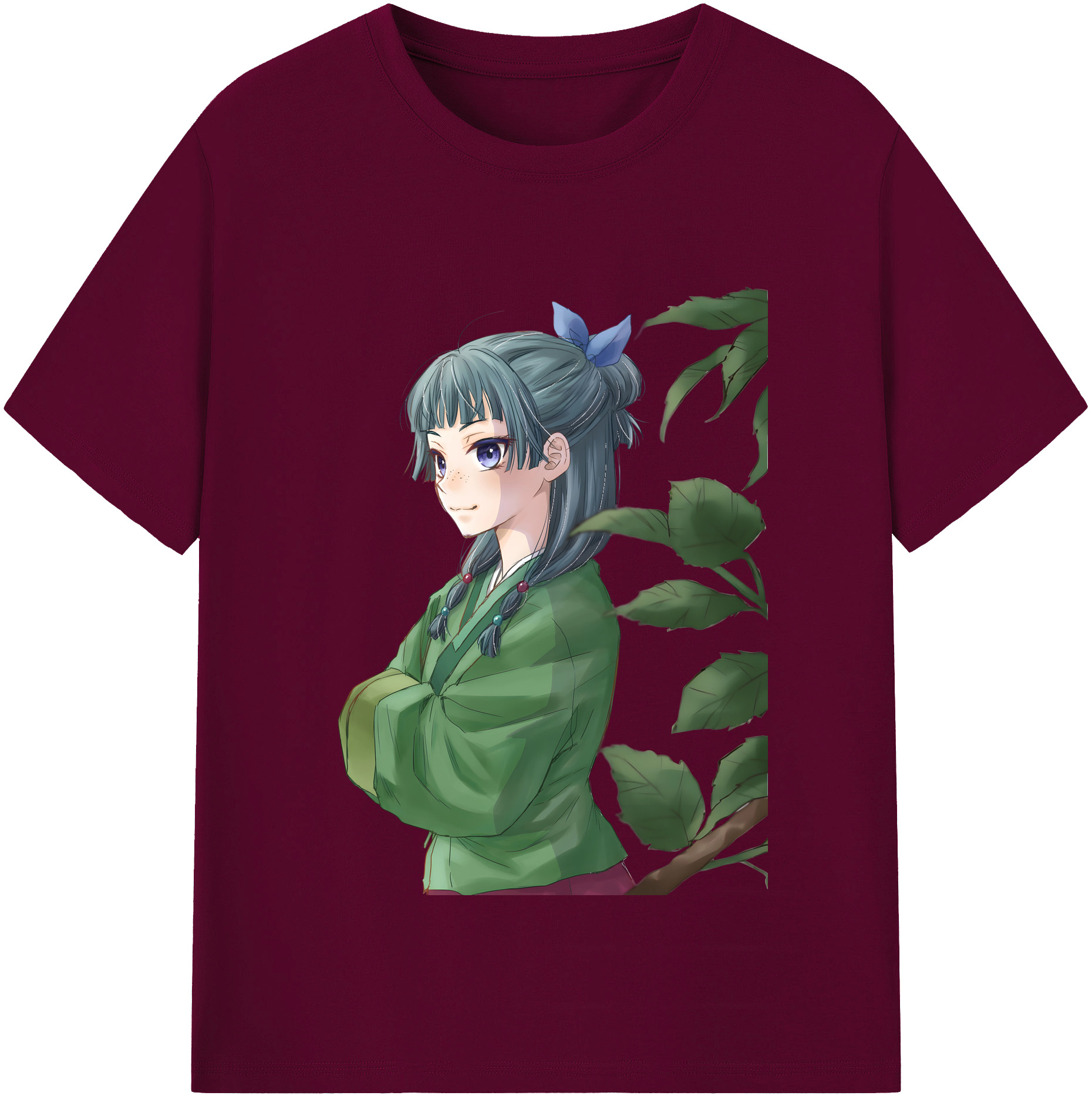 （画像用） 薬屋のひとりごと The Apothecary Diaries レディースカジュアルプリントTシャツ（綿100％）
